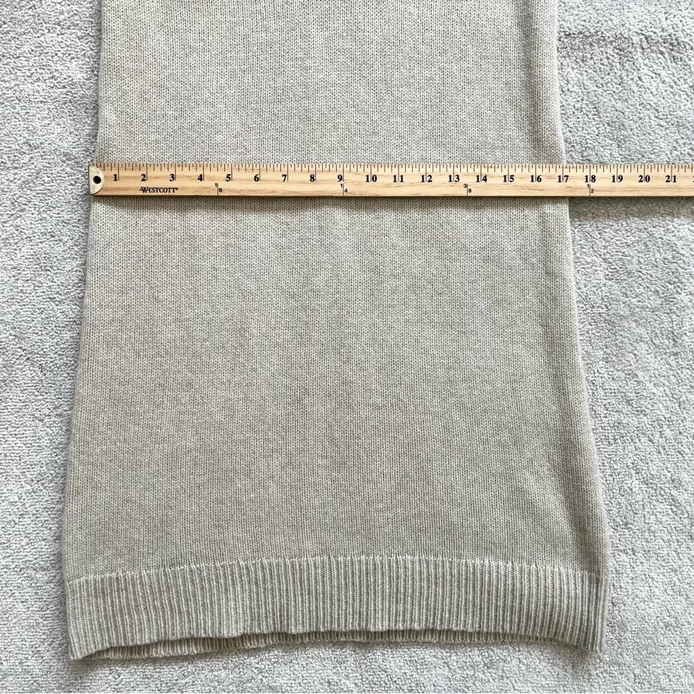 MADEWELL 100% MERINO WOOL Lace-Up Sweater-Dress Size Small Minimalist Chic - Picture 8 of 11